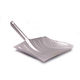 Mr.Pent Metallic Dustpan Galvanized Silver 22x35cm