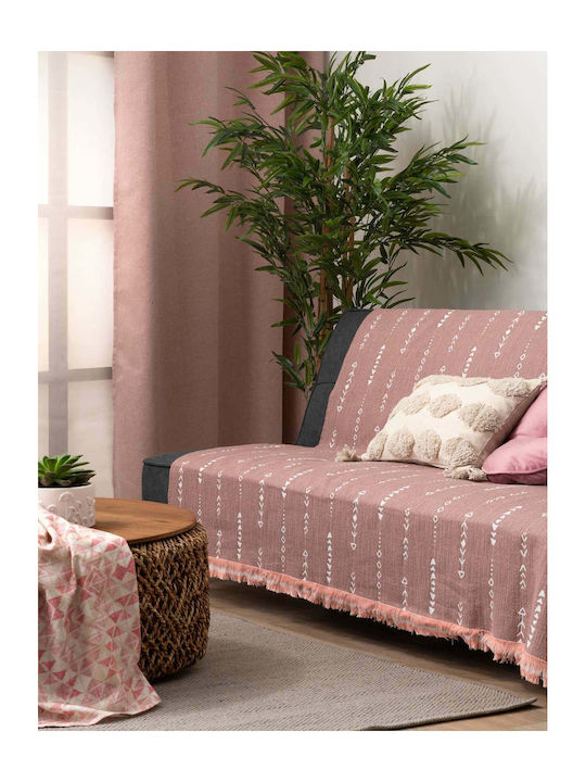 Palamaiki Velos Покривка За Фотьойл 180x180см Коралова