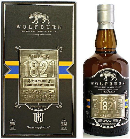 1821 Single Malt Ουίσκι Σκωτίας 50% 700ml