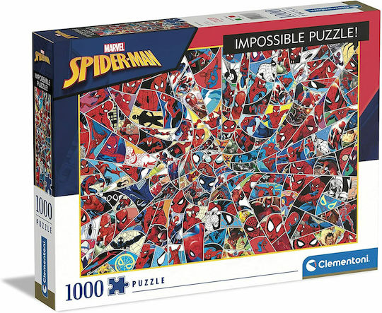 Puzzle Impossible Spiderman 2D 1000 Κομμάτια