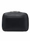 Herren Necessaire in Schwarz Farbe 23cm