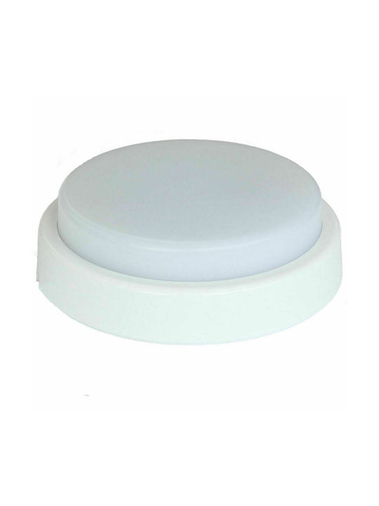Optonica Deckenleuchte 24cm Weiß mit Integrierter LED