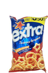 Extra Puffed Snacks Stars Cheese & Tomato 55gr