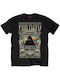 Live T-shirt Pink Floyd Black Cotton PFTEE78