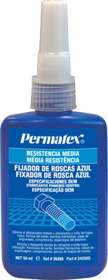 Permatex Medium Strength Threadlocker Thread Sealant Blue 50ml 24252