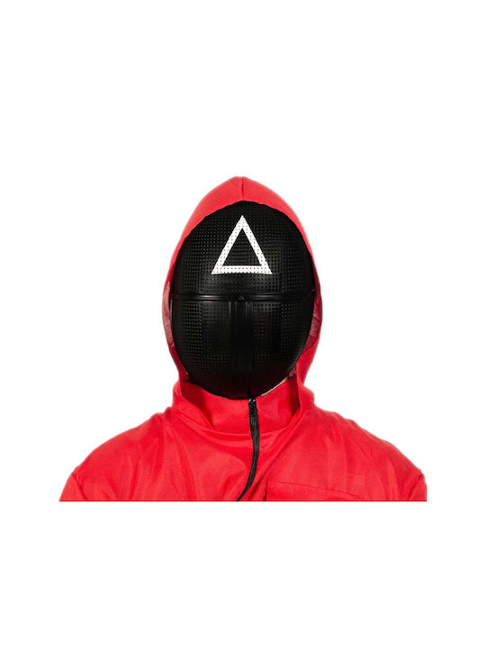 Carnival Kids Mask Full Face Soldier with Triangle 24.5 x 18cm.