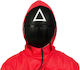 Carnival Kids Mask Full Face Soldier with Triangle 24.5 x 18cm.