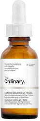 The Ordinary Soluție cu Cofeină 5% + EGCG Hidratante 30 ml
