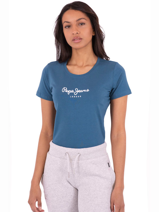 Pepe Jeans Virginia Women's T-shirt Kennedy Blue