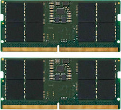 Kingston 32GB DDR5 RAM with 2 Modules (2x16GB) and 4800 Speed for Laptop