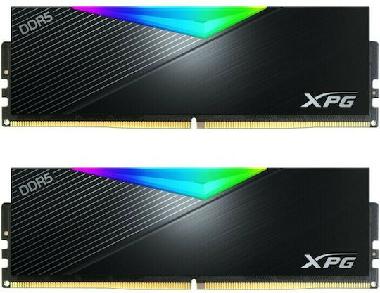 Adata XPG Lancer RGB 32GB DDR5 RAM cu 2 module (2x16GB) și Viteză