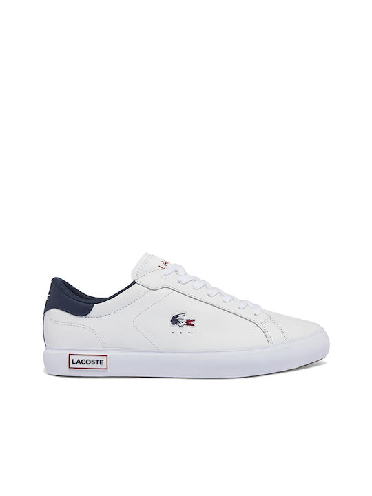 Lacoste Powercourt Tri22 Ανδρικά Sneakers Λευκά
