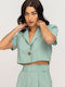 Staff Charlotte Short Women's Blazer Green