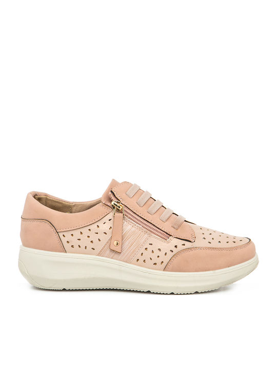 2222 Γυναικεία Ανατομικά Sneakers Ροζ
