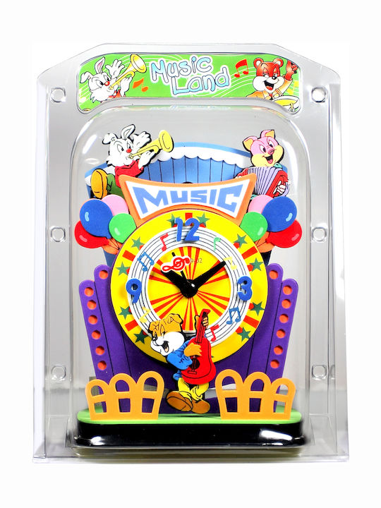 Avra Toys Ceas de Perete pentru Copii Music Land 20εκ.