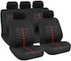 Lampa Car Cover Set 9pcs Polyester Rapid Black