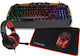 Meetion MT-C500 Set Gaming Tastatur mit RGB-Beleuchtung & Maus (Englisch US)
