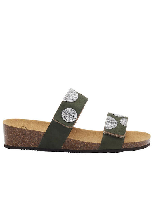 Dubai 2 Anatomic Women's Platform Shoes Green