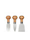 Sagaform Knives Cheese from Stainless Steel 3pcs
