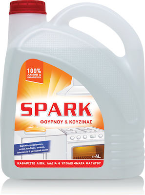 Spark Detergent Lichid pentru Cuptor 4lt 1buc