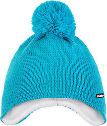Eisbär Gestricktes Kinder Beanie Hellblau
