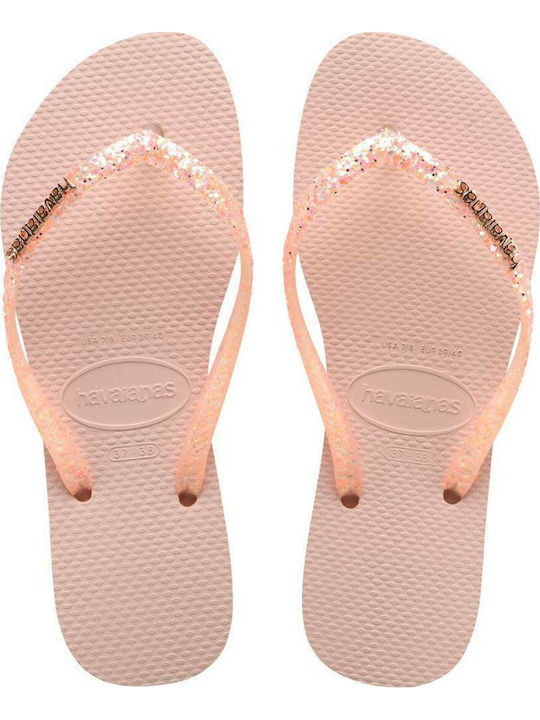 Slim Glitter Flourish Women's Flip Flops Cherry Blossom