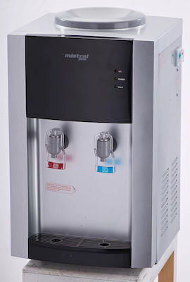 Mistral Plus Inox Bottle Desktop Water Cooler with Cold Water Flow 1.5lt/h