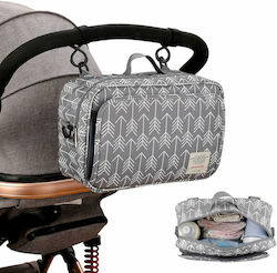 Queen Mother Stroller Organizer Gray