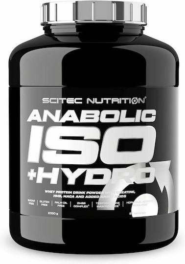 Scitec Nutrition Anabolic Iso+Hydro Protein Whey with Creatine Gluten Free with Flavor Vanilla 2.35kg