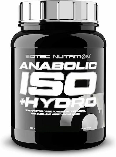 Scitec Nutrition Anabolic Iso+Hydro Protein Whey with Creatine Gluten Free with Flavor Vanilla 920gr