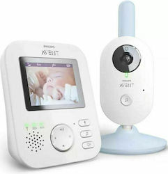 Philips Ενδοεπικοινωνία Μωρού με Κάμερα & Οθόνη 2.7" με Αμφίδρομη Επικοινωνία & Νανουρίσματα