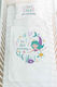 Bonjour Bebe Waterproof Burp Cloth Mermaid White 50x70cm