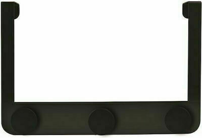 General Trade Türhaken 3 Schlitze Metallisch 30x7.5x20cm