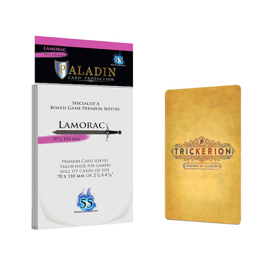 Board & Dice Paladin Lamorac Card Sleeves 55τμχ Purple