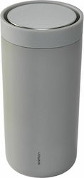 Stelton To Go Click Thermal 400мл Soft Light Grey