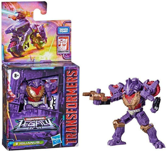 Action Figure Generations Legacy Core Iguanus Transformers for 8+ years old Years 9cm.