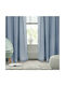 Das Home Curtain with Pencil Pleat 2199 Light Blue 450x270cm