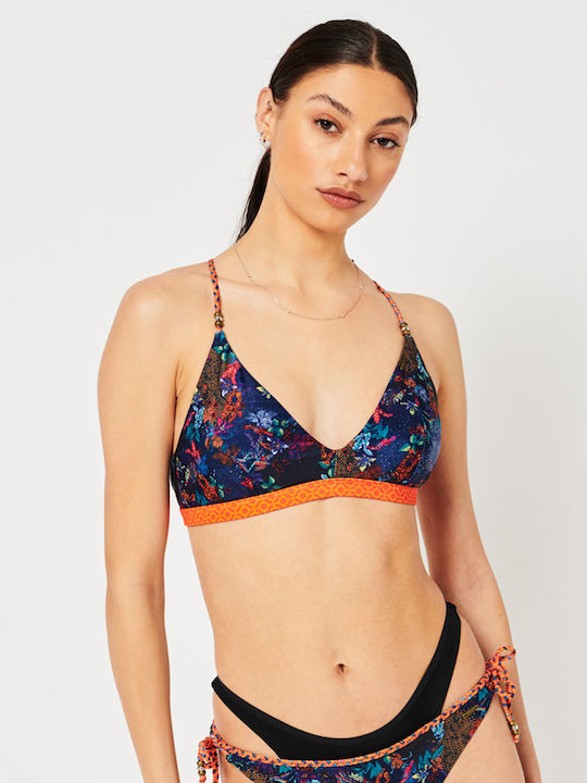 Superdry Ovin Vintage Bikini Τριγωνάκι Navy Μπλε