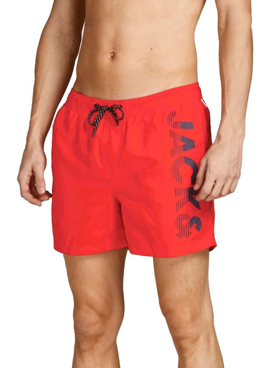 Jack & Jones Мъжки бански Плувни шорти Scarlet ...