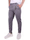 Fabric chino pants grey Grey Grey