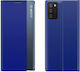 New Sleep Umschlag Rückseite Kunststoff Blau (Galaxy A03s)