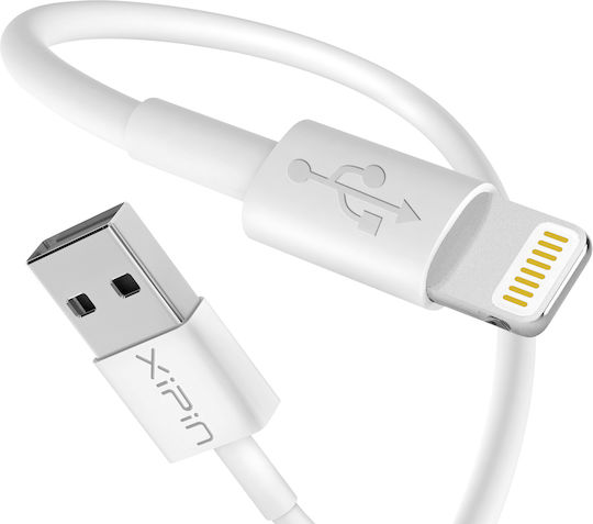 Xipin L100 USB-A to Lightning Cable White 1.2m