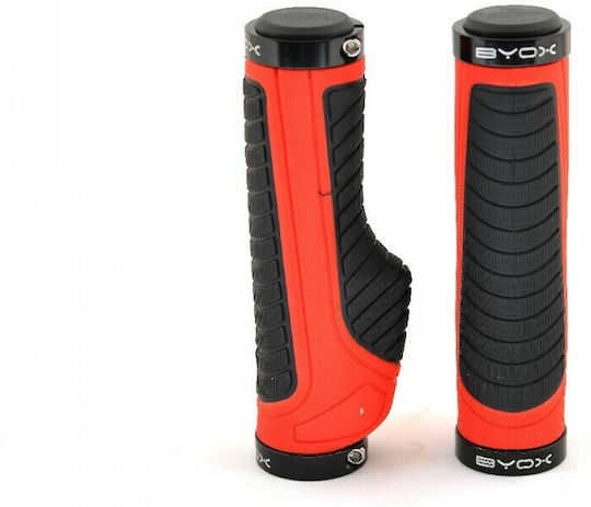 Byox 108933 Fahrradlenkergriffe σε Rot Χρώμα