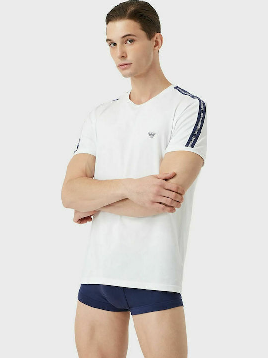 Emporio Armani Men's Summer Pajama Blouse White