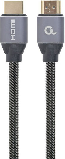 Cablexpert HDMI 1.4 High Speed 1080p 120Hz Braided Cable HDMI Male - HDMI Male 2m Black