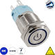 GloboStar On-Off switch Pushbutton with Lightin...