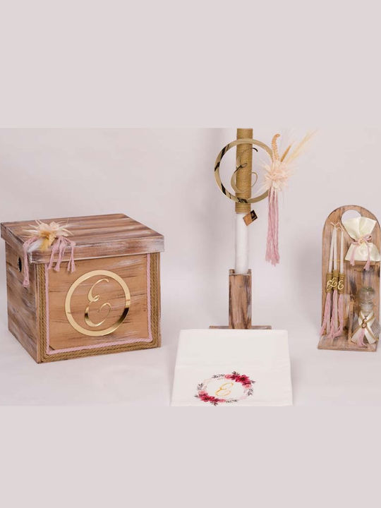 Boho Monogram Baptism Set Package