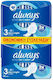 Always Ultra Day & Night Hygienepads mit Flügeln Nacht Größe 3 14Stück