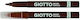 Giotto Decor Textile Marker Braun Permanent Für...