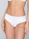 Hipster Bikinihosen Brasil Weiß